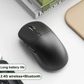 M348 Superlight Mouse Bluetooth 2.4G Wireless Gaming Mouse Flagship Chip Gaming Sensor 6 Adjustable DPI for Office Game
