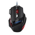 1 PC New Hyperspeed USB Gaming Mouse RGB Backlit Ergonomic Game Mice 7D Esports Wired Mouse for Laptop PC Gamer