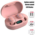 TWS Wireless Earphones Music Headset Bluetooth LED Display HiFi Earphone Waterproof Sport Wireless Headphone With Mic Earplugs