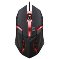 Latest high-quality ergonomic gaming mouse, suitable for desktop and laptop computers, 4-button USB RGB backlit mouse